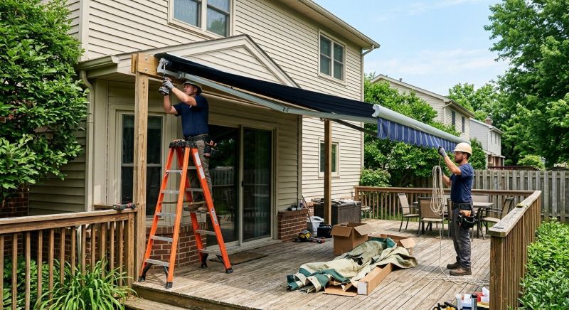 Fabric Awning Replacement in Napa, CA