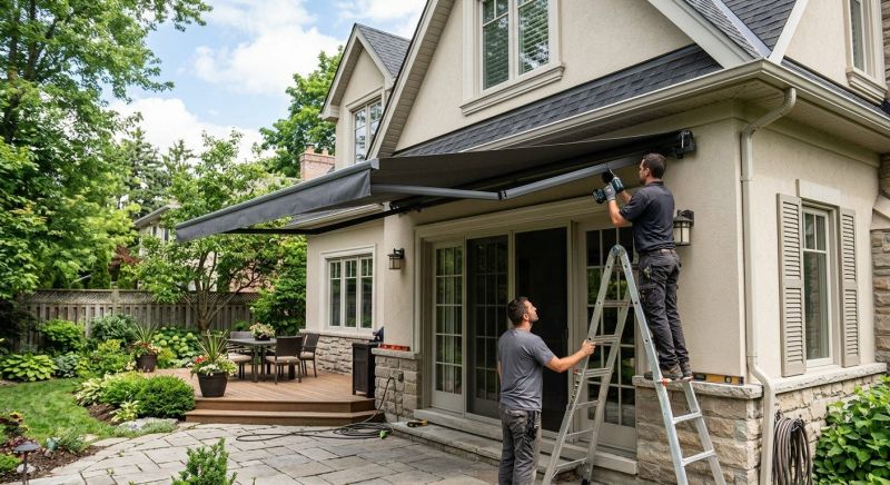 Home Awning Installation in Santa Rosa, CA