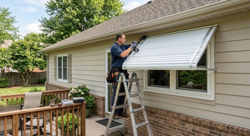 Aluminum Awning Replacement in Santa Rosa, CA