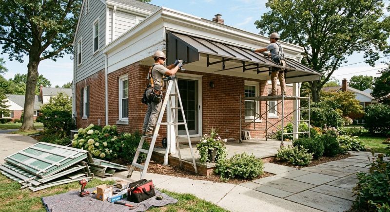 Aluminum Awning Replacement in Sonoma County, CA