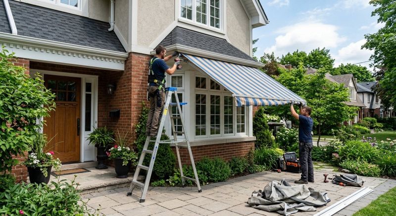 Cloth Awning Replacement in Napa, CA