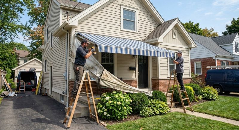 Custom Awnings Installation in Marin County, CA