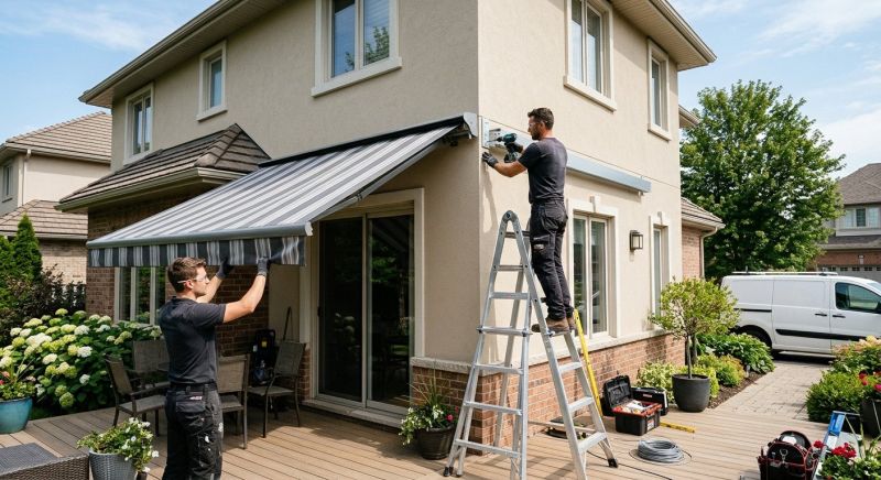 Custom Shade Installation in Marin County, CA