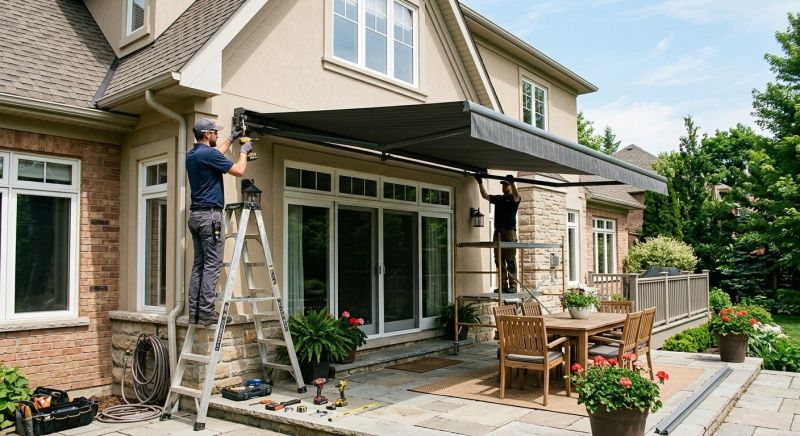 Custom Shade Installation in Napa, CA
