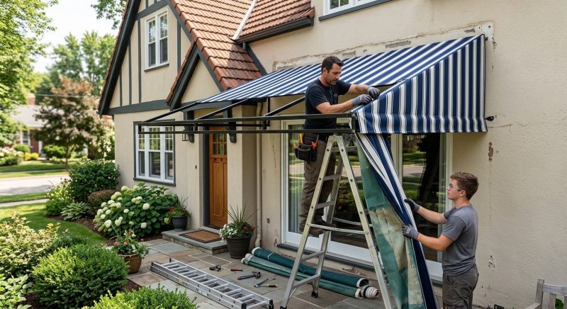 Fabric Awning Replacement in Napa, CA