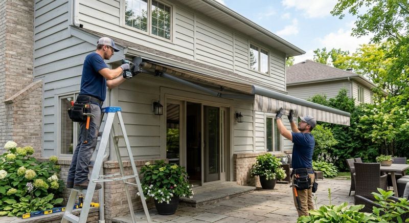 Home Awning Installation in Napa, CA