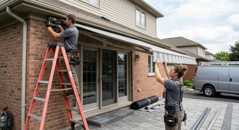 Home Awning Installation in Sonoma County, CA