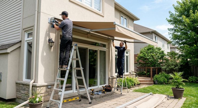 Home Awning Installation in Santa Rosa, CA
