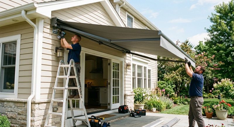 House Awning Installation in Santa Rosa, CA