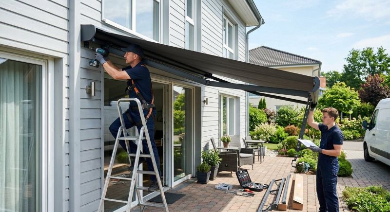 House Awning Installation in Santa Rosa, CA
