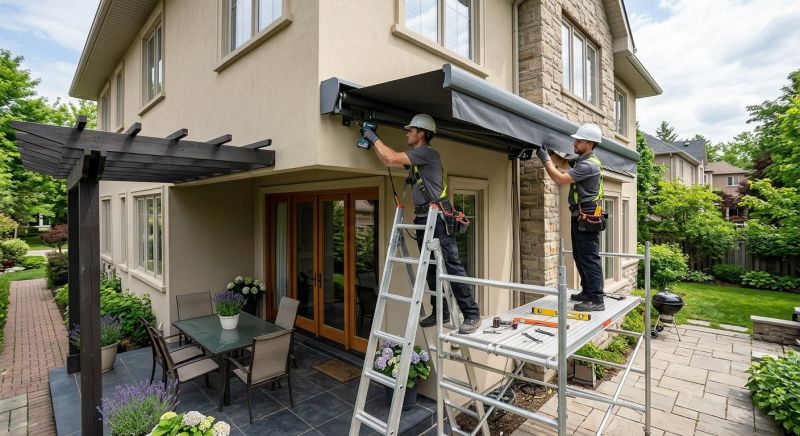 Motorized Awning Installation in Napa, CA