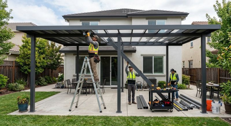 Patio Cover Installation in Fayetteville, NC