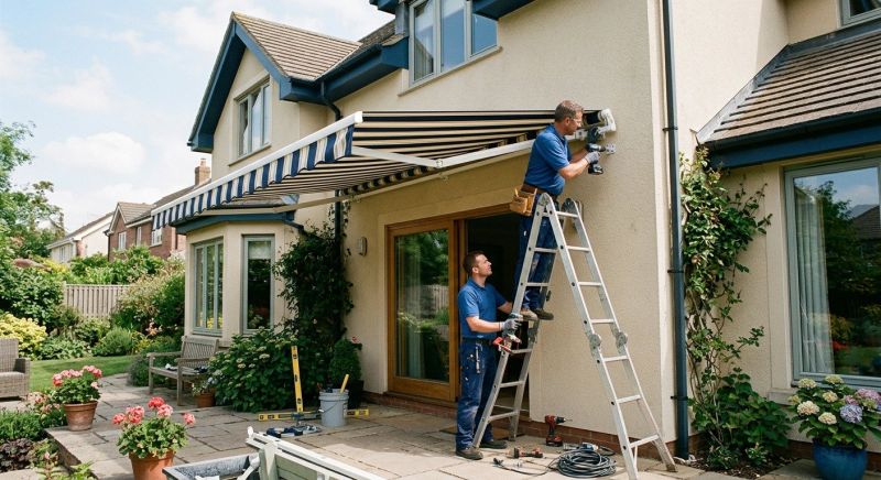 Porch Awning Installation in Marin County, CA