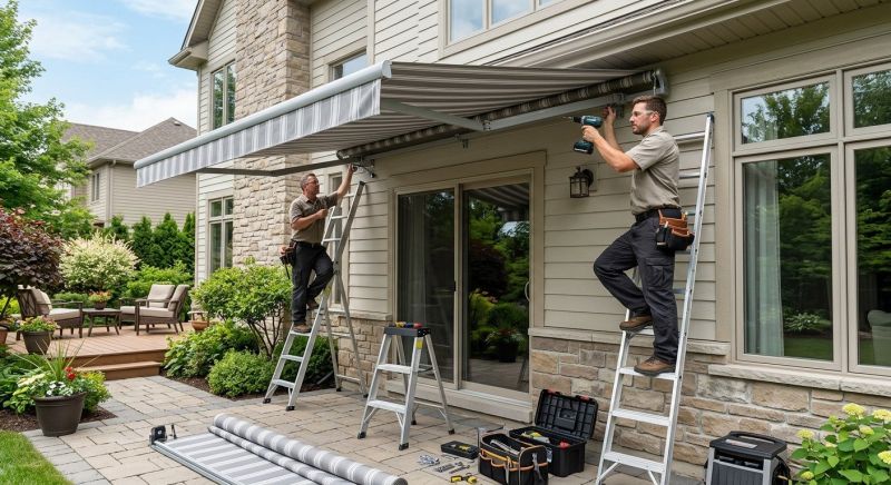 Retractable Awning Replacement in Santa Rosa, CA