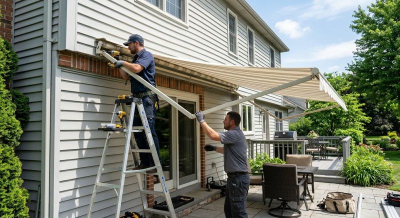 Retractable Awning Replacement in Napa, CA