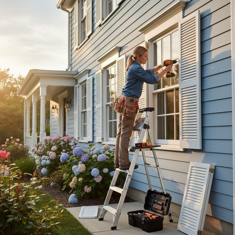 Shutter Latch Replacement in Littleton, CO
