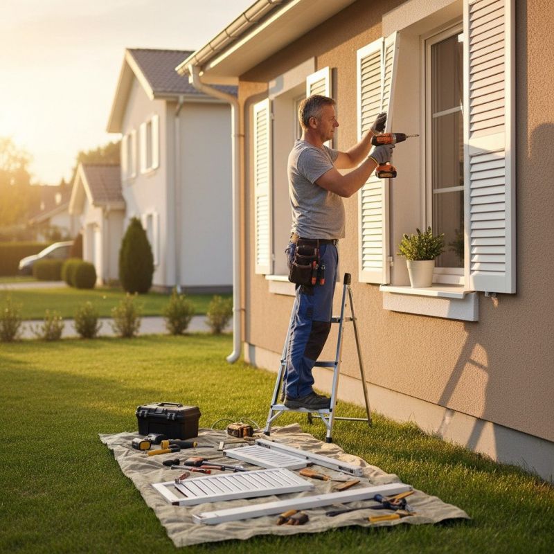 Shutter Reattachment in Alpharetta, GA