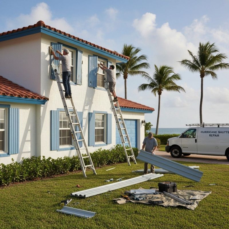 Storm Shutter Repair in Overland Park, KS