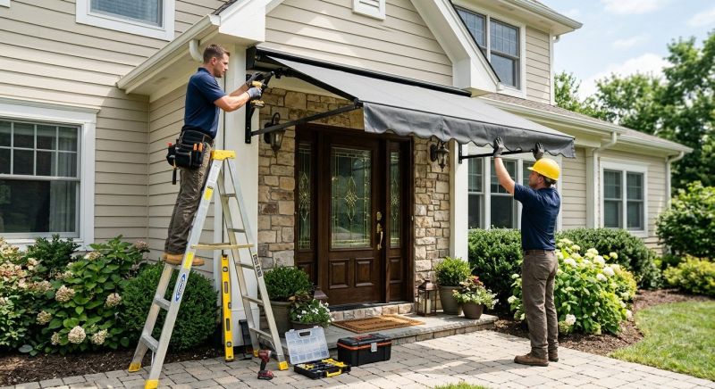 Window Awning Installation in Napa, CA